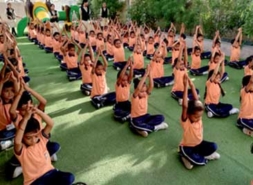 yoga activity krishna school