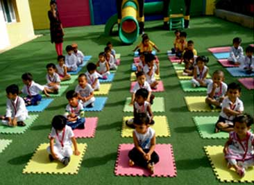 meditation activity krishna school