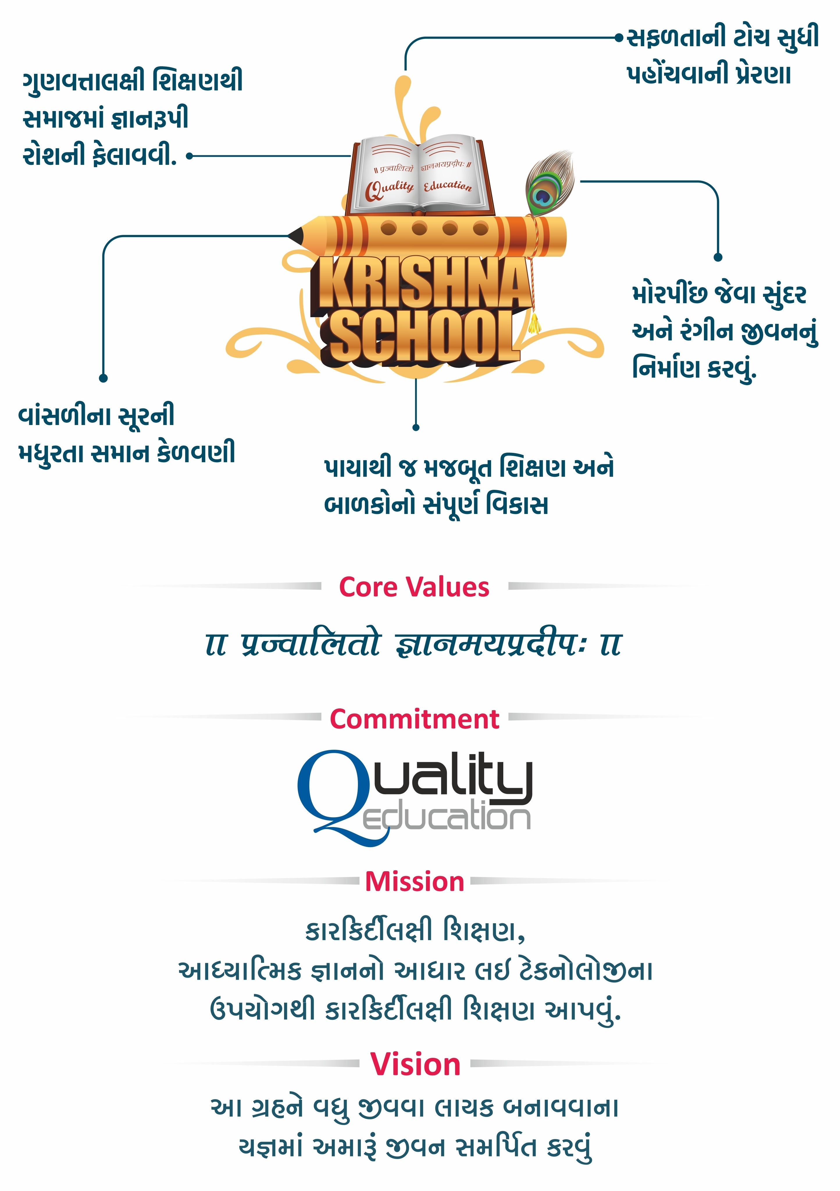 values krishna school